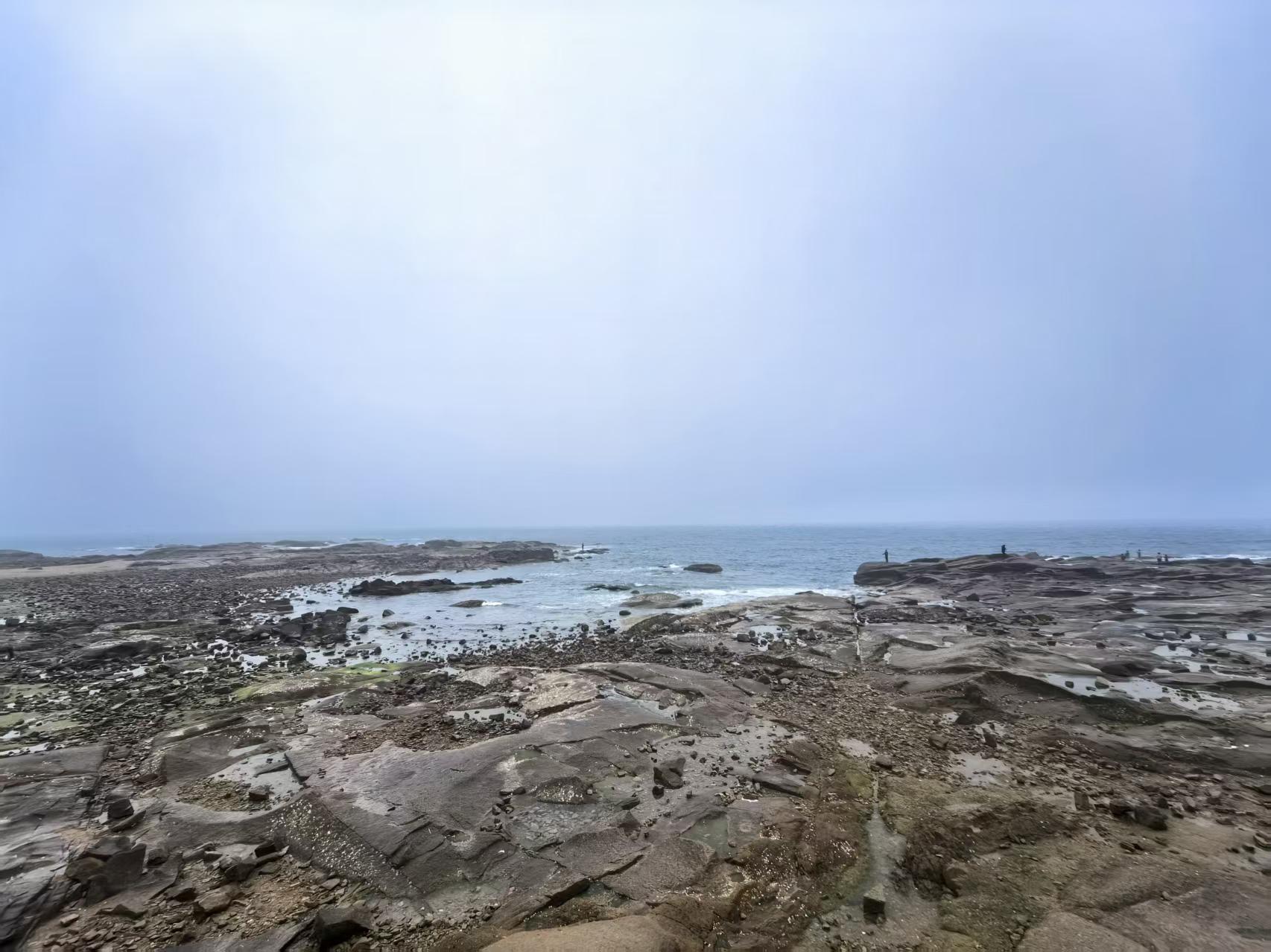 大雾中的青岛